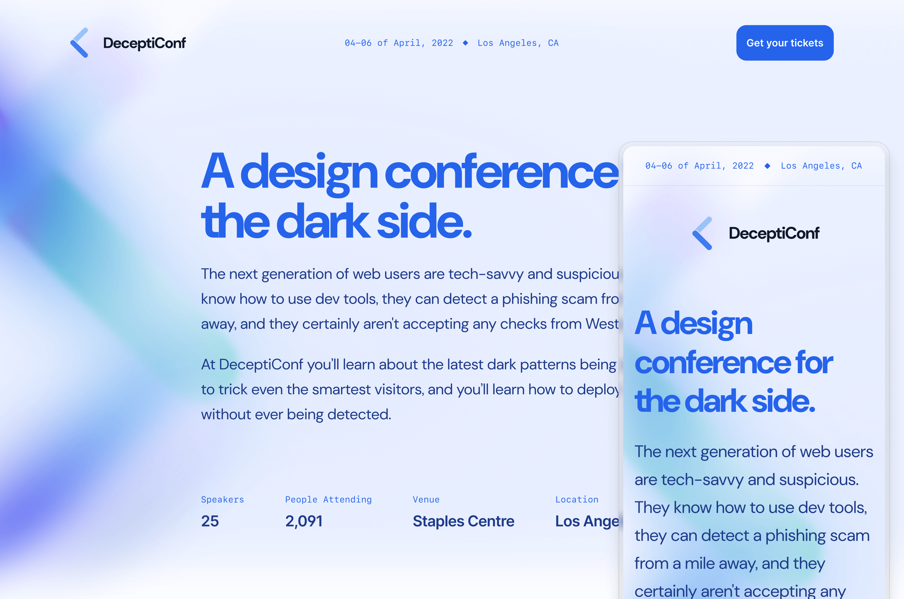 Conference template